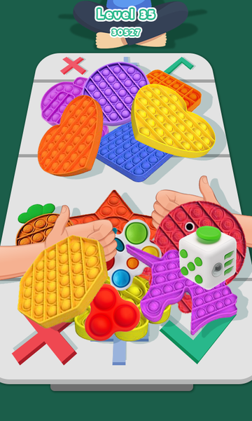 Fidget Toys Trading Pop it ۳d - عکس بازی موبایلی اندروید
