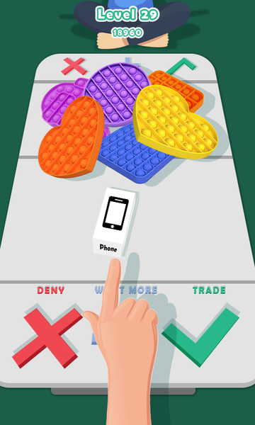 Fidget Toys Trading Pop it ۳d - عکس بازی موبایلی اندروید