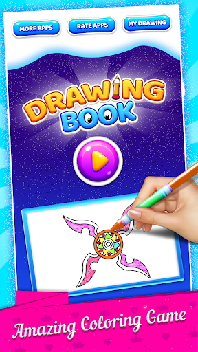 Fidget Spinner Coloring Book - Image screenshot of android app