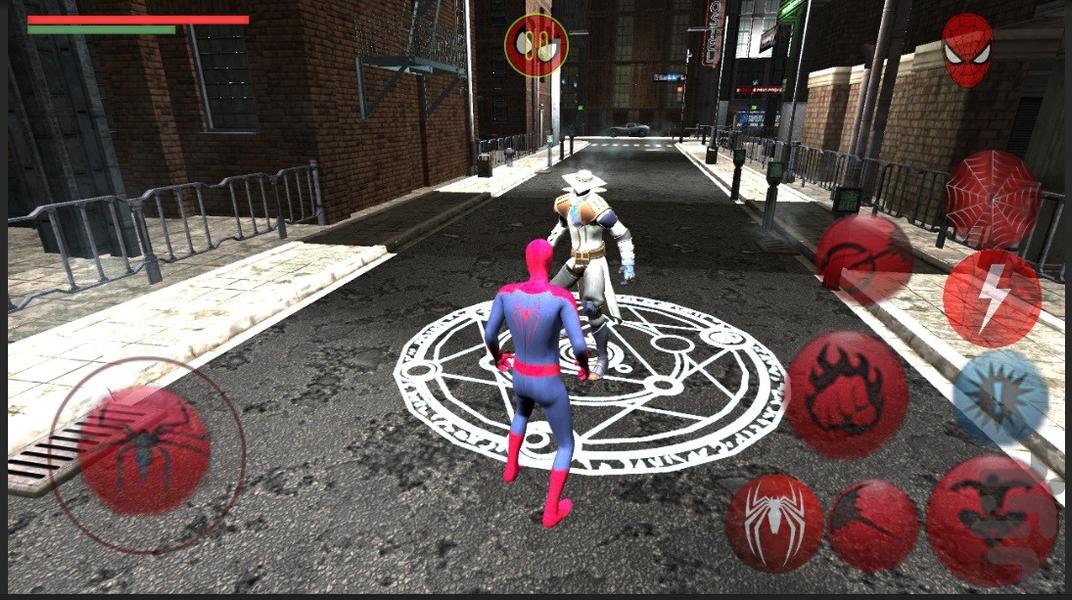 مردعنکبوتی و مردجهنمی - عکس بازی موبایلی اندروید