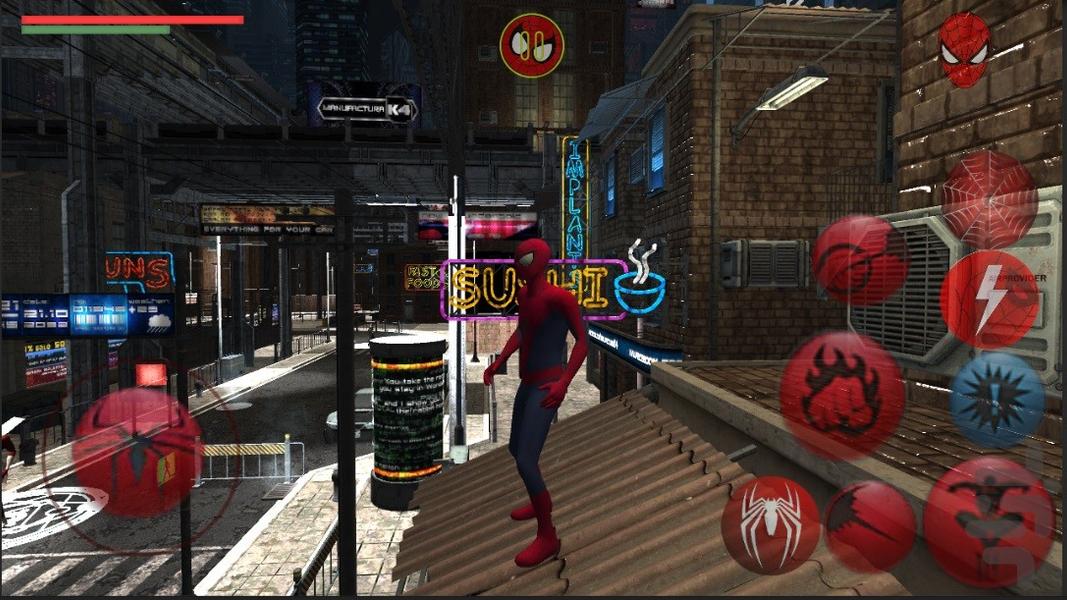 مردعنکبوتی و مردجهنمی - عکس بازی موبایلی اندروید