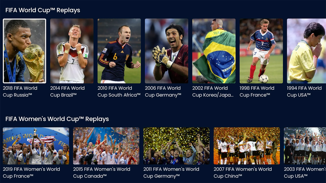 FIFA+ Stream Live Football TV - عکس برنامه موبایلی اندروید