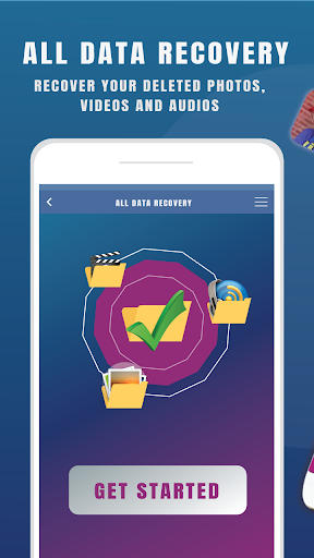 All data recovery files: Deleted data recovery - Image screenshot of android app
