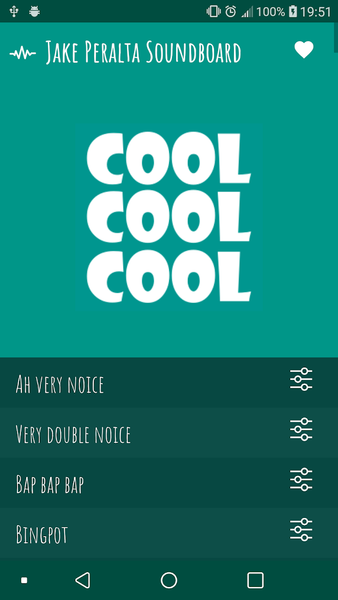 Jake Peralta Sounboard - Image screenshot of android app