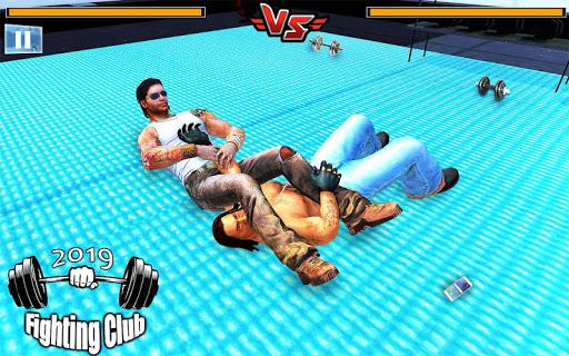 fighting games club 2019: bodybuilder wrestling - Gameplay image of android game