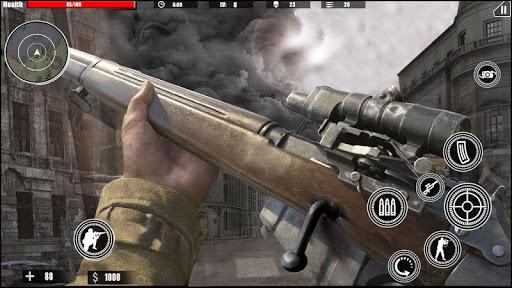 WW2 Sniper Gun War Games Duty - Gameplay image of android game