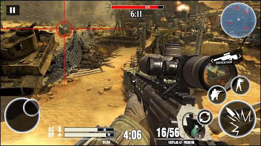 Desert Sniper 3D : Free Offline War Shooting Games - عکس بازی موبایلی اندروید