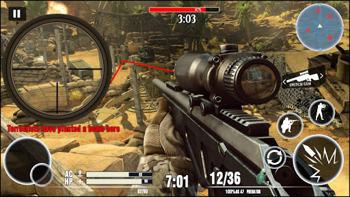SNIPER 3D FUN FREE ONLINE FPS SHOOTING GAME - Walkthrough Gameplay Part 1 -  INTRO (iOS Android) 