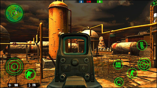 Critical Gun Strike Fire Game - Gameplay image of android game