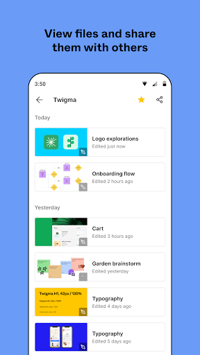 Figma - عکس برنامه موبایلی اندروید