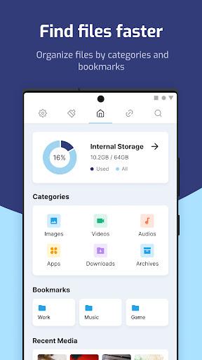 PoMelo File Explorer - عکس برنامه موبایلی اندروید