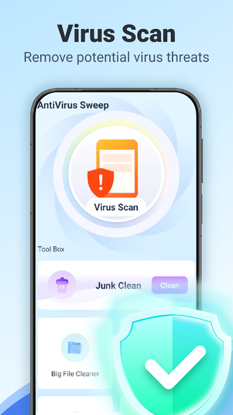 AntiVirus Sweep & Security - Image screenshot of android app
