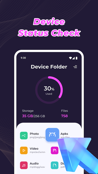 Smart Device Folder - عکس برنامه موبایلی اندروید