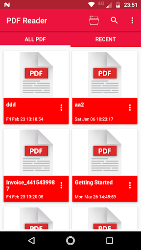PDF Reader - All File Viewer - عکس برنامه موبایلی اندروید