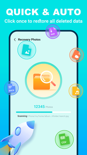 Photo Recovery-File Rescue - عکس برنامه موبایلی اندروید