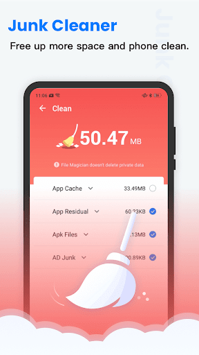 FileManager file cleaner - عکس برنامه موبایلی اندروید
