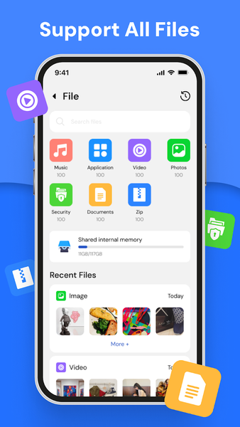 Share File - Quick Transfer - Image screenshot of android app