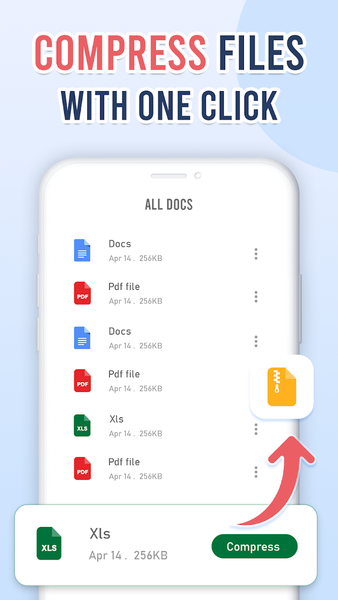 Zip files Unzip Rar Extractor - عکس برنامه موبایلی اندروید