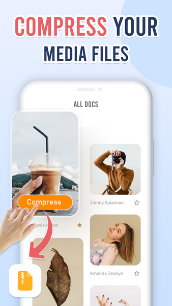 Zip files Unzip Rar Extractor - عکس برنامه موبایلی اندروید