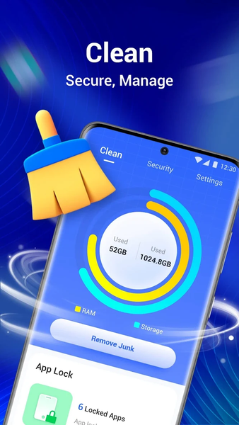 Security Mate -Clean&Antivirus - Image screenshot of android app