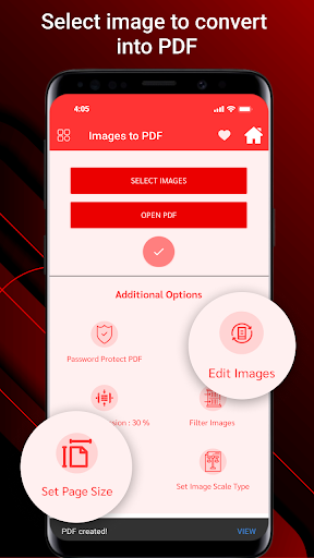 PDF Reader - Image to PDF Converter , PDF Viewer - Image screenshot of android app