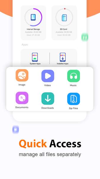 File Manager for Android - عکس برنامه موبایلی اندروید