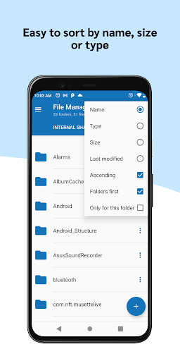 File Manager HD - عکس برنامه موبایلی اندروید