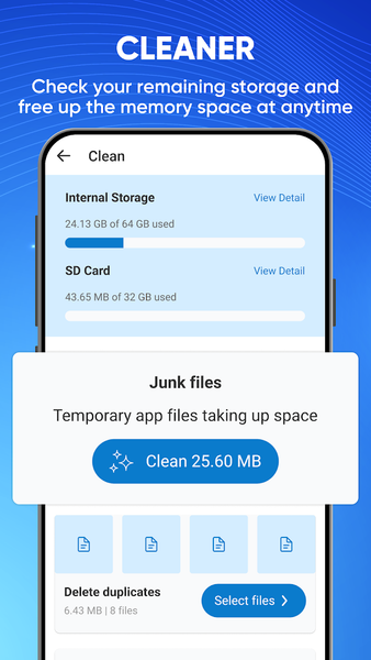 File Manager - File Sharing - عکس برنامه موبایلی اندروید