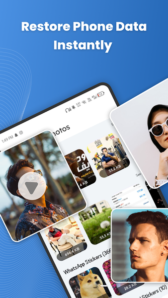 File Recovery - Photo Recovery - عکس برنامه موبایلی اندروید
