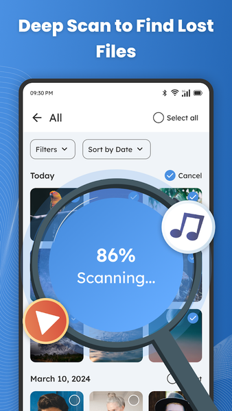 File Recovery - Photo Recovery - عکس برنامه موبایلی اندروید