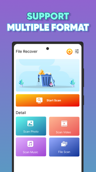 Recover Deleted Photos - عکس برنامه موبایلی اندروید