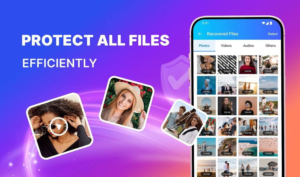All Recovery: File, Photo, Mes - عکس برنامه موبایلی اندروید
