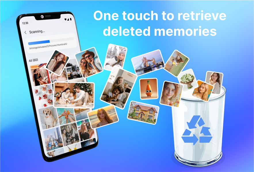 File & Deleted Image Recovery - عکس برنامه موبایلی اندروید