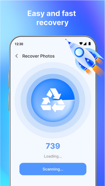 File & Deleted Image Recovery - عکس برنامه موبایلی اندروید