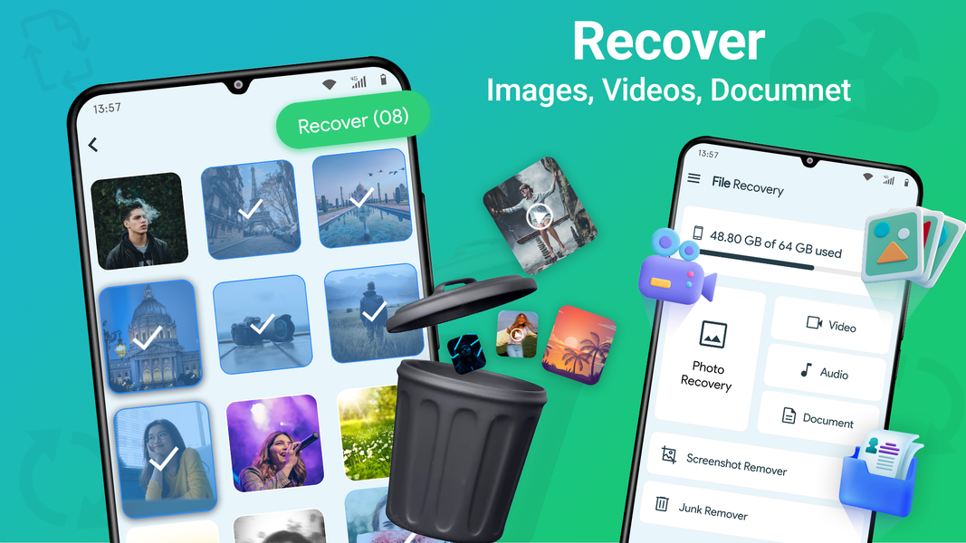 Photo Recovery - File Restore - عکس برنامه موبایلی اندروید