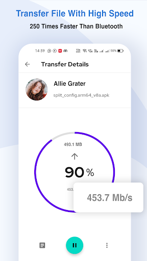 Indian File Transfer / Sharing - Image screenshot of android app