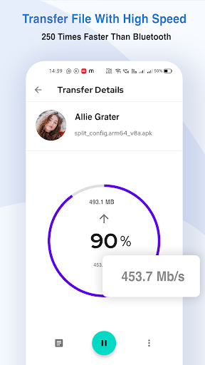 Indian File Transfer / Sharing - عکس برنامه موبایلی اندروید