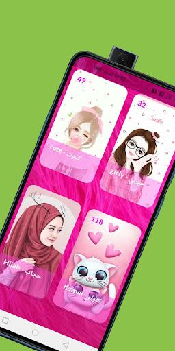 Cute wallpapers for girls - Image screenshot of android app