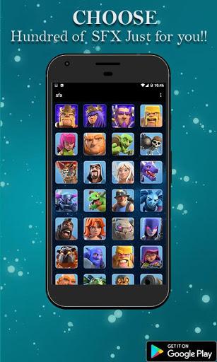 دانلود برنامه SFX for Clash of Clans اندروید | بازار