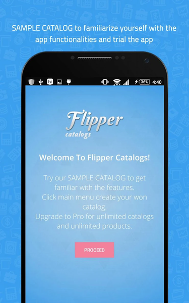 Flipper Mobile Catalogs - Image screenshot of android app