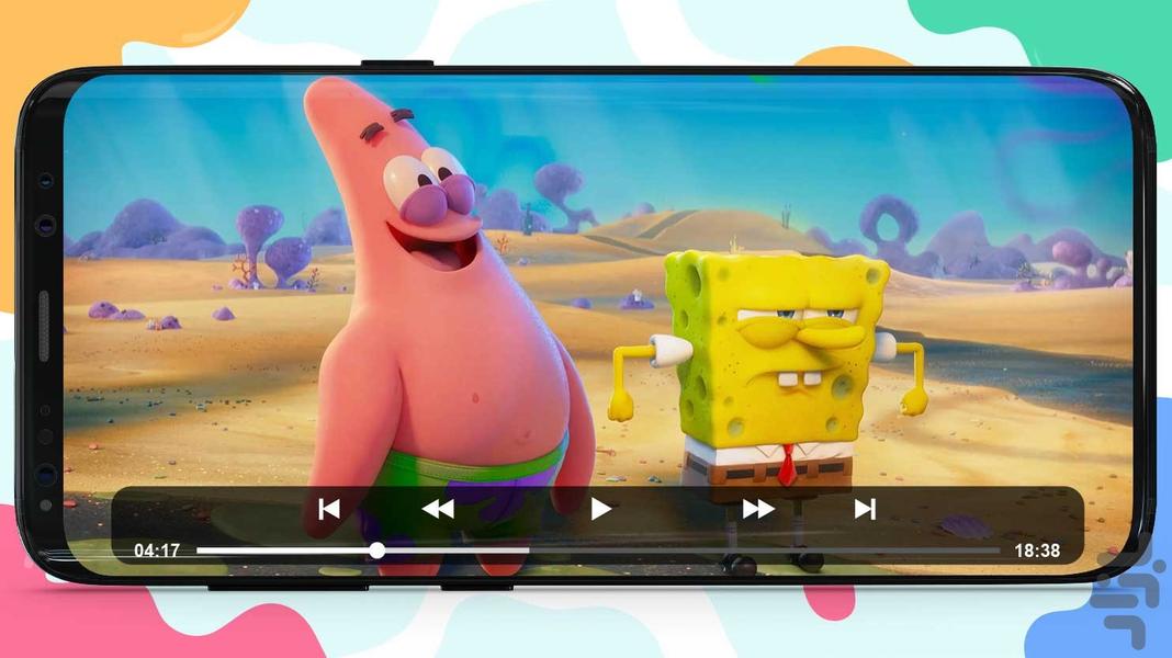 SpongeBob 2 Cartoon and Game - Image screenshot of android app