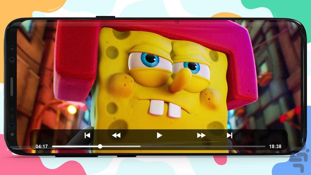 SpongeBob 2 Cartoon and Game - Image screenshot of android app