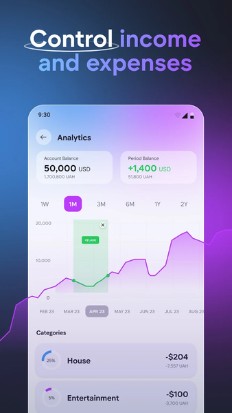 BudGe: Smart Spending Tracker - عکس برنامه موبایلی اندروید