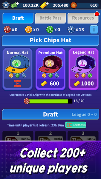 Idle Basketball Manager 2025 - Gameplay image of android game