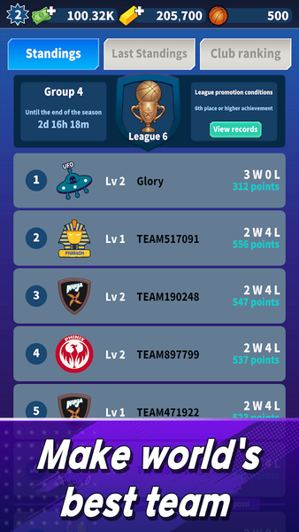 Idle Basketball Manager 2025 - Gameplay image of android game