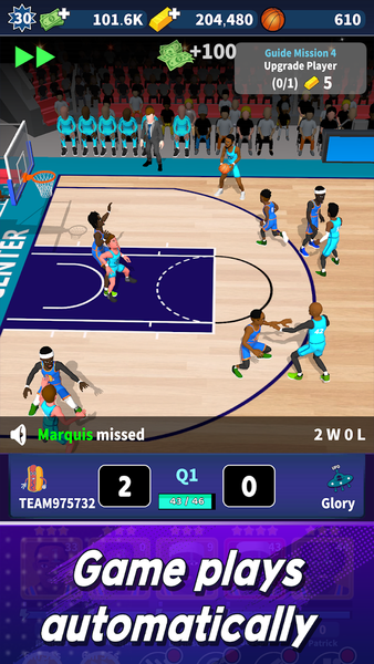 Basketball Manager 2024 - Gameplay image of android game