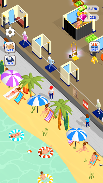 Beach Apparel - Gameplay image of android game