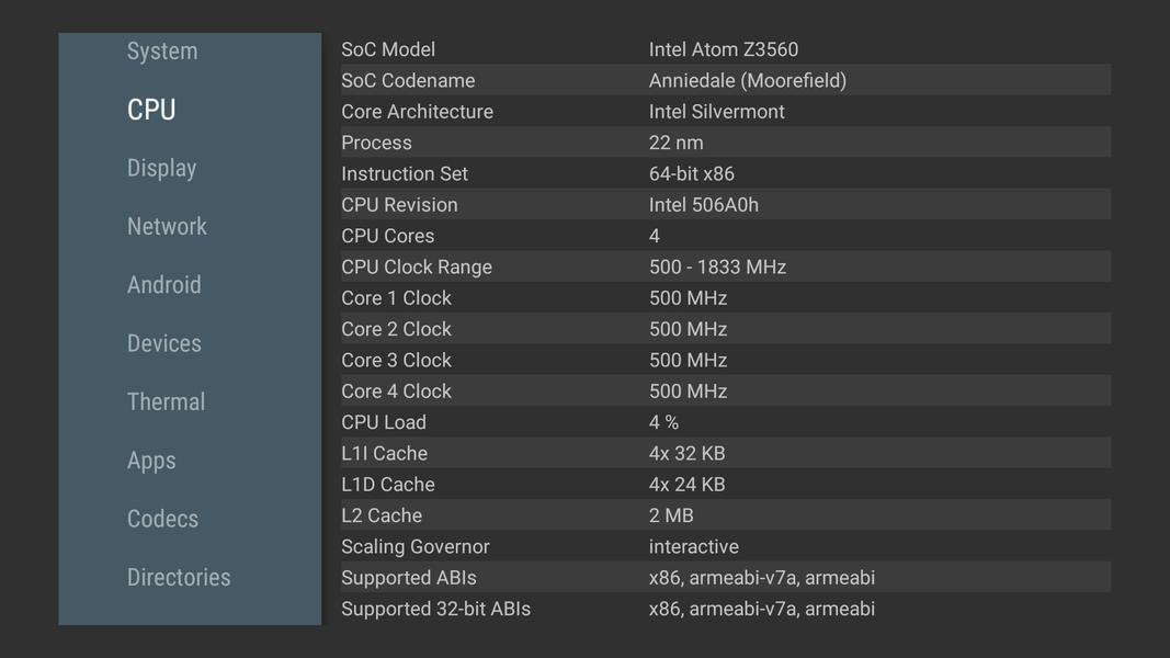 AIDA۶۴ - عکس برنامه موبایلی اندروید