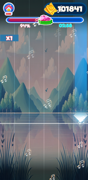 Sound Awakens: Piano Journey - Gameplay image of android game