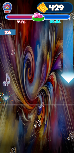 Sound Awakens: Piano Journey - Gameplay image of android game